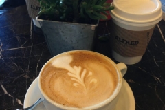 Almond Milk Latte from Alfred Coffee